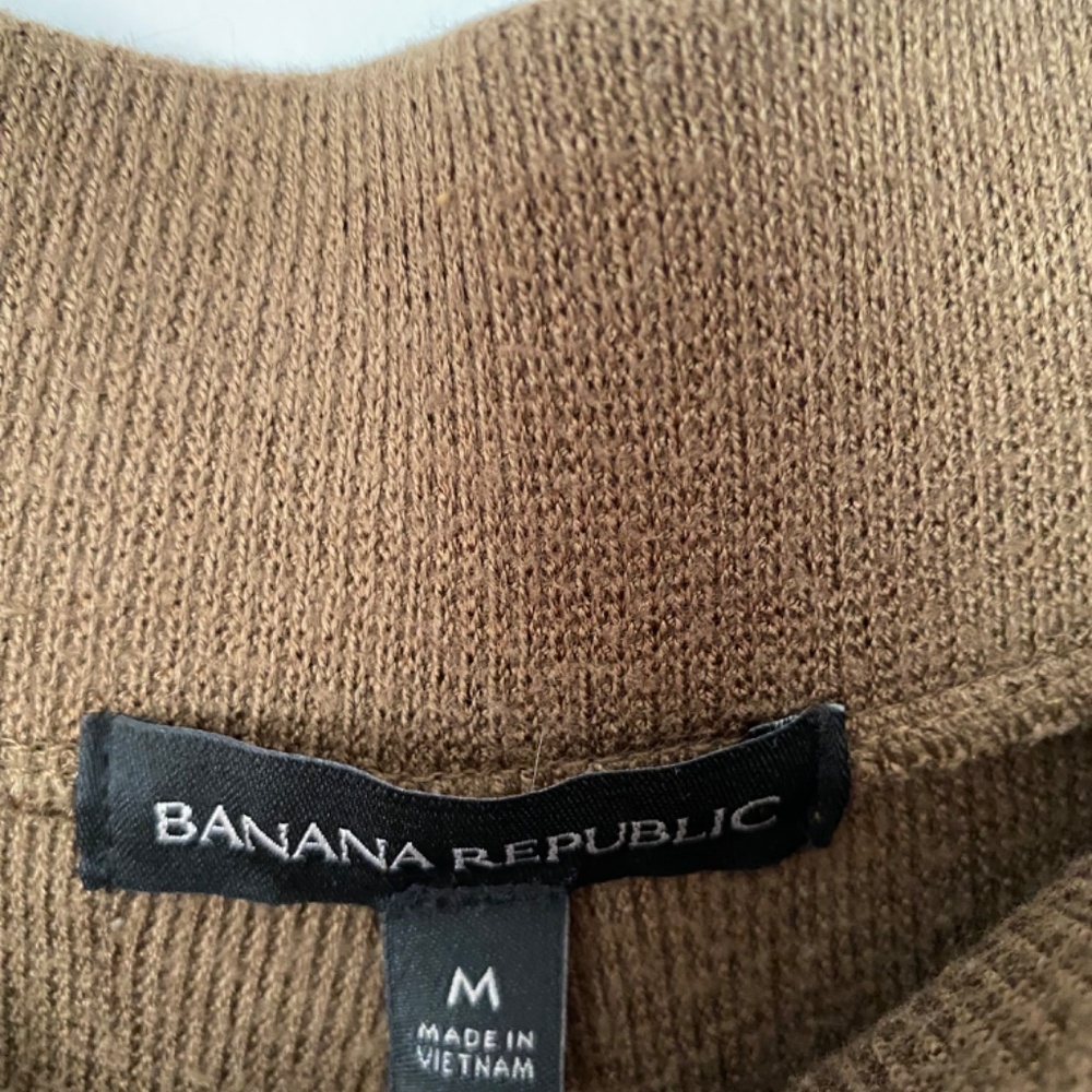 SOLD-Banana republic wide leg knit pants - Picture 4 of 5